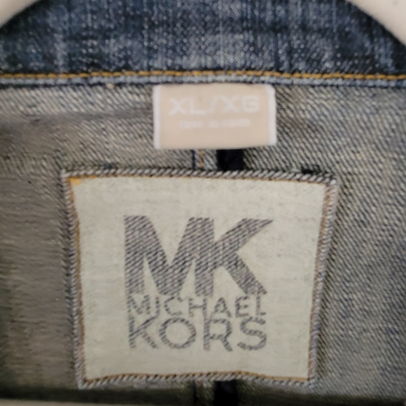 Vintage Michael Kors Size XL Denim Jacket - Picture 5 of 7